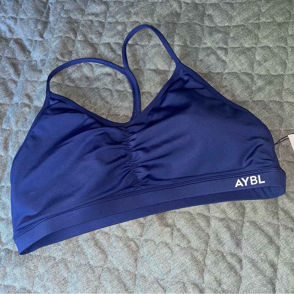 AYBL *NWT* Essential Ruched Sports Bra
